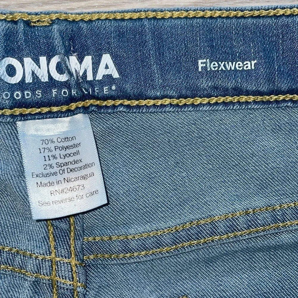 ⭐ Sonoma Goods For Life Boys’ Flexwear Straight Jeans – Size 16 – Medium Wash ⭐ - Picture 8 of 9